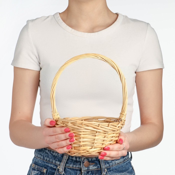 Корзина «Косичка», 17×9/23 см, ива Корзина «Косичка», 17×9/23 см, ива