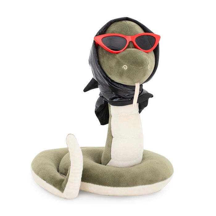 Мягкая игрушка  Мягкая игрушка "Змея Ирэн", 30 см 2534/30