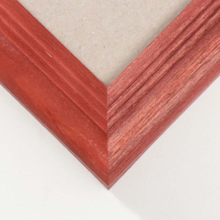 Фоторамка сосна с20 красный 40х50 см (пластиковый экран)