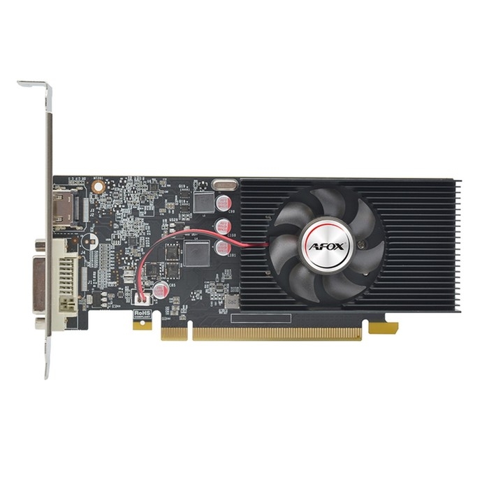 Видеокарта Afox GT1030, 2Гб, 64bit, GDDR5, DVI, HDMI, HDCP