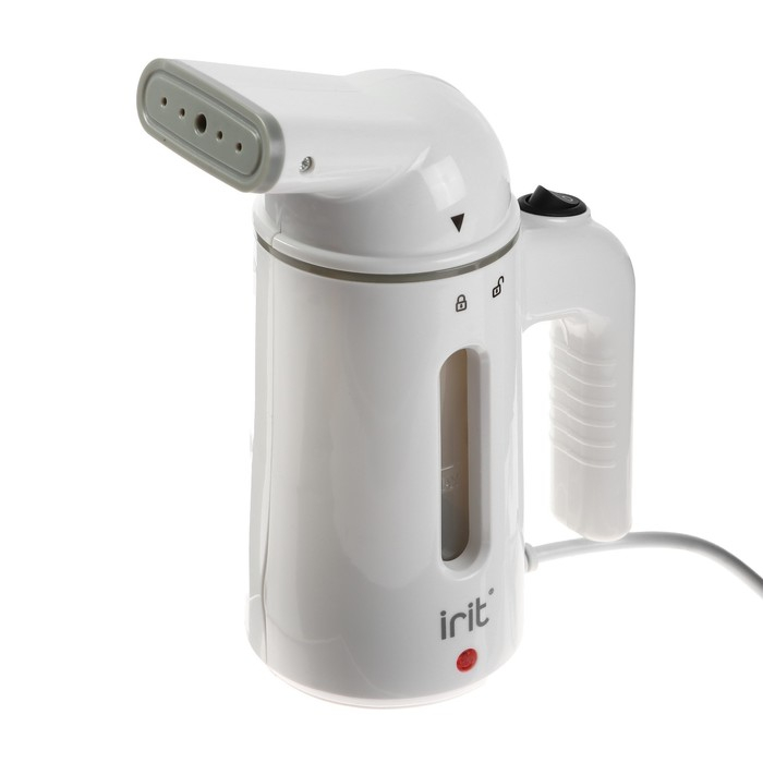 Отпариватель Irit IR-2313, ручной, 1000 Вт, 200 мл, 25 г/мин, белый Отпариватель Irit IR-2313, ручной, 1000 Вт, 200 мл, 25 г/мин, белый