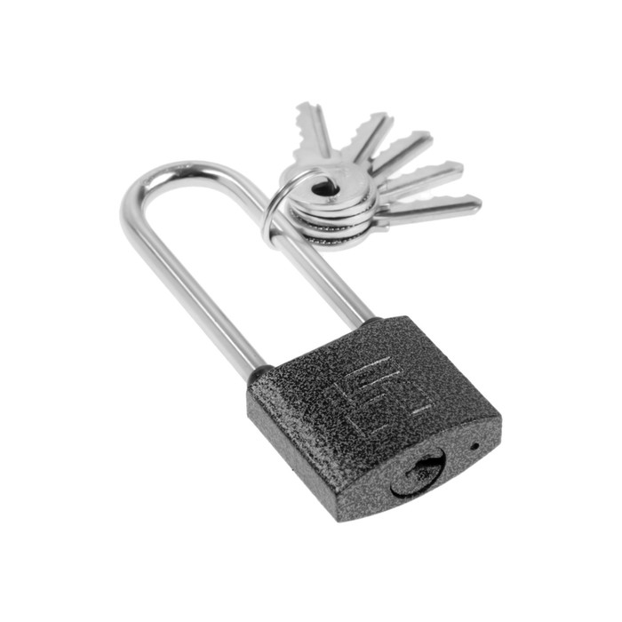 Замок навесной Замок навесной "АЛЛЮР" ВС1Ч-330Д, длинная дужка d=5 мм, 5 ключей