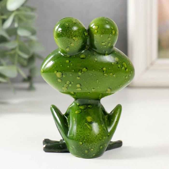 Сувенир полистоун лак Сувенир полистоун лак "Лягушонок" 7х5х10,5 см