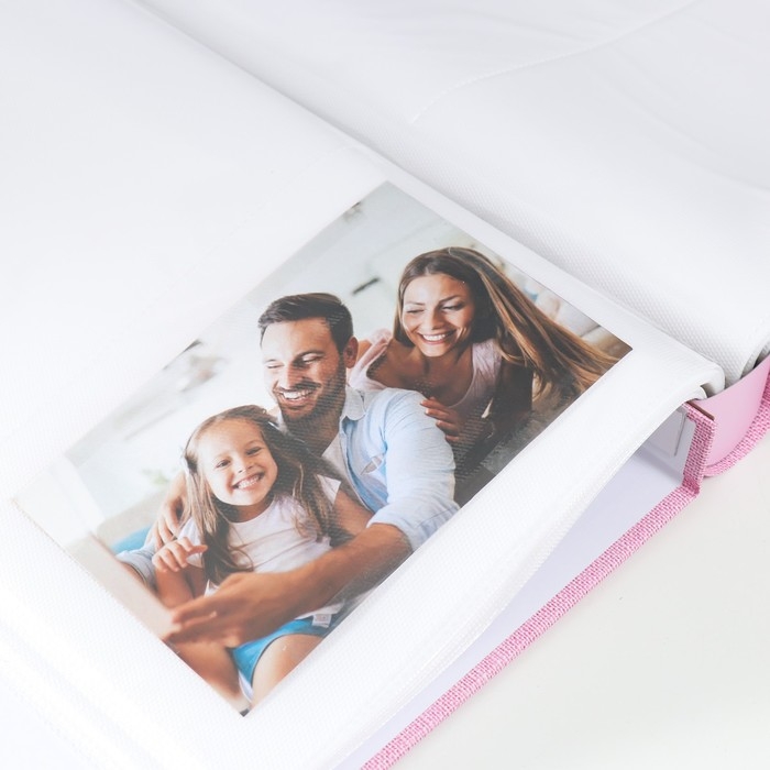 Фотоальбом на 200 фото 13х18 см Фотоальбом на 200 фото 13х18 см "Объёмный цветочек" МИКС 30х23,5х5,5 см