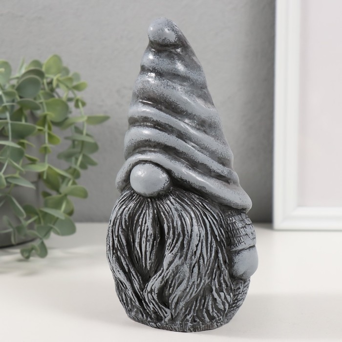 Копилка Копилка "Гном Остин " 17,5 х 9,5 х 8,5 см (антик серый)