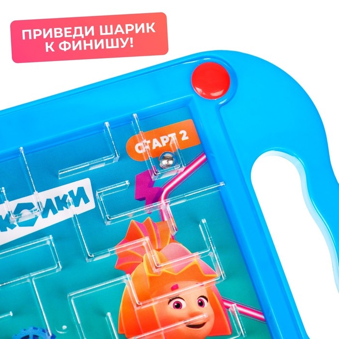 Настольная игра «Весёлый лабиринт. Фиксики», 1 игрок, 3+ Настольная игра «Весёлый лабиринт. Фиксики», 1 игрок, 3+