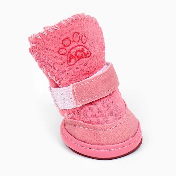 Ботинки Элеганс, набор 4 шт, размер 1 (подошва 4 х 3,2 см) розовые Ботинки Элеганс, набор 4 шт, размер 1 (подошва 4 х 3,2 см) розовые