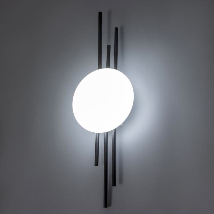 Бра "Нова" LED 3000К-6000К черный 52х16,5х16,5см