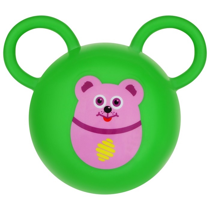 Мяч детский с ушками, d=15 см, цвет МИКС Мяч детский с ушками, d=15 см, цвет МИКС