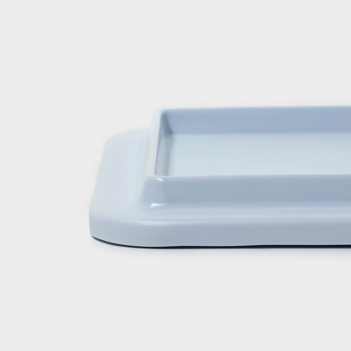 Блюдо для подачи «Белый Восток», 34,5×16,7×1,7 см, цвет белый Блюдо для подачи «Белый Восток», 34,5×16,7×1,7 см, цвет белый