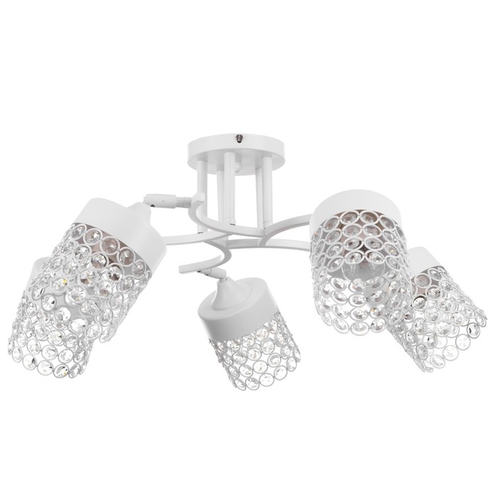 Люстра ГАЛЛОП Люстра ГАЛЛОП "Лика" 5х60Вт Е27 белый