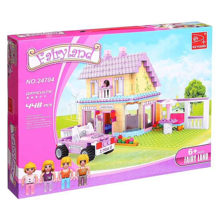 Конструктор &laquo;Вилла&raquo;, 440 деталей