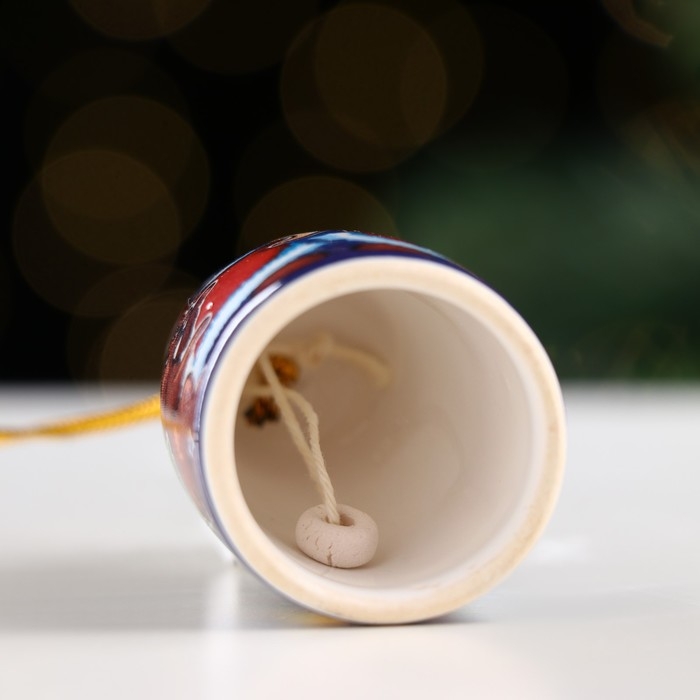 Набор ёлочных игрушек Набор ёлочных игрушек "Дед Мороз и валенок", 6 см