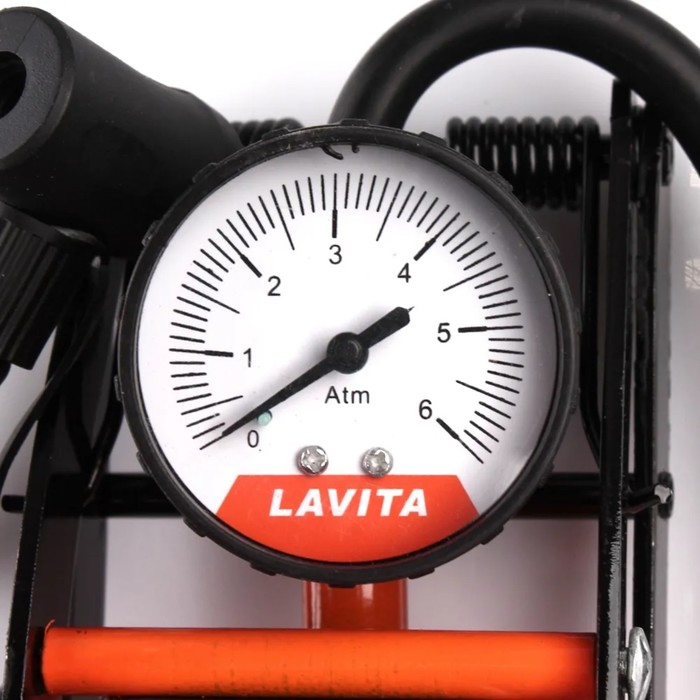 Насос ножной Lavita, однопоршневой, 7 АТМ, LA 190211 Насос ножной Lavita, однопоршневой, 7 АТМ, LA 190211