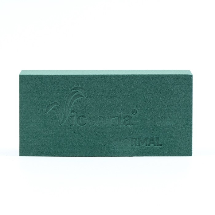 Губка флористическая Губка флористическая "Виктория" кирпич, 23 х 11 х 8 см, набор 2 шт