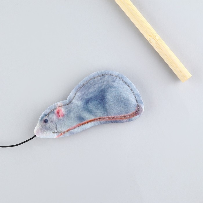 Дразнилка с игрушкой «Крыска», 6,5 см Дразнилка с игрушкой «Крыска», 6,5 см