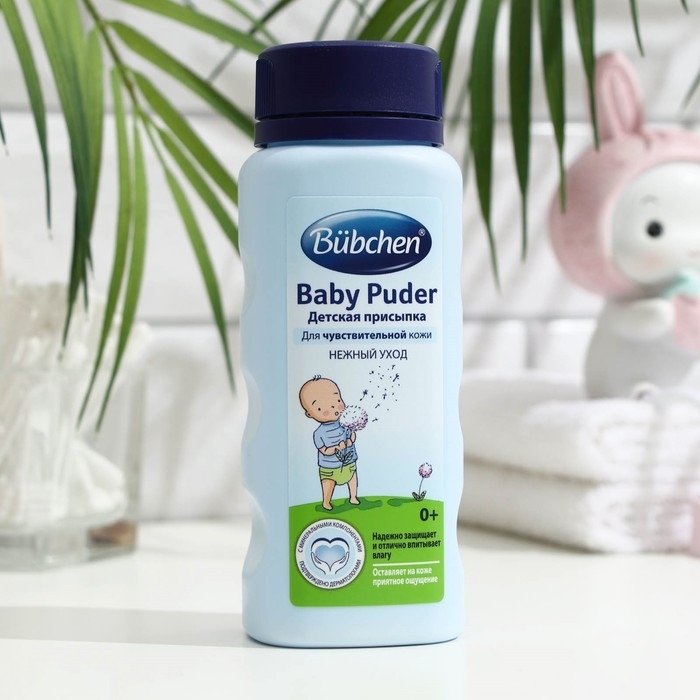 Присыпка детская Bubchen для чувствительной кожи, 100 г Присыпка детская Bubchen для чувствительной кожи, 100 г