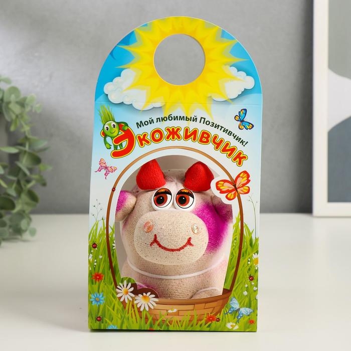 Растущий подарок травка Экоживчик Растущий подарок травка Экоживчик "Бык"