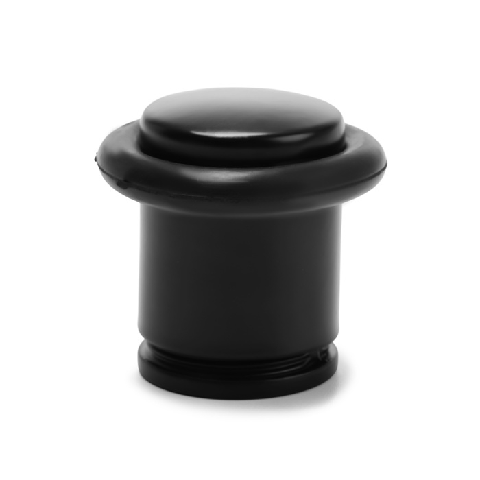 Упор дверной U302BL, d=27 мм, h=40 мм, цвет черный Упор дверной U302BL, d=27 мм, h=40 мм, цвет черный