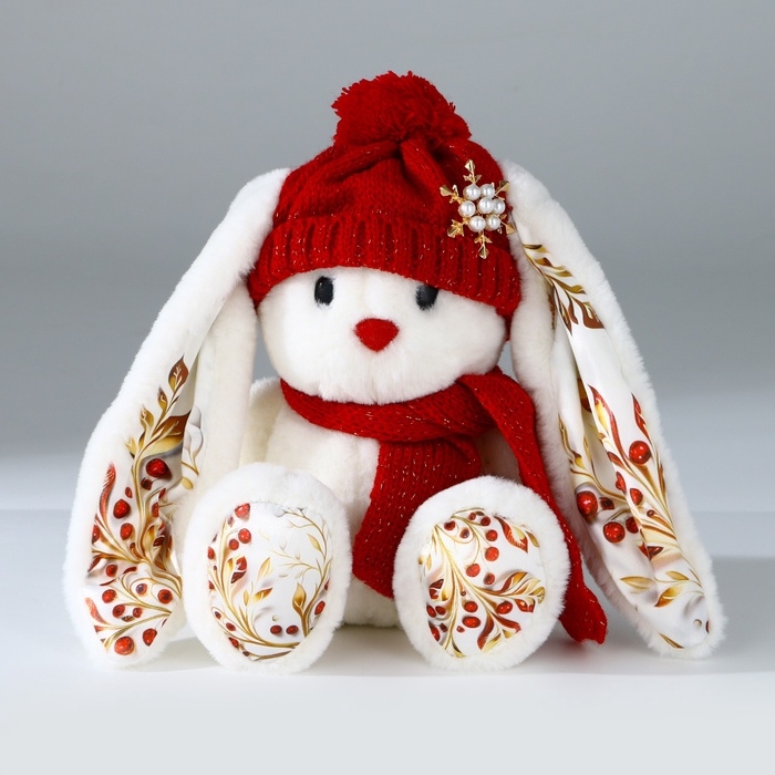 Мягкая игрушка зайка "Зимняя Li ", заяц