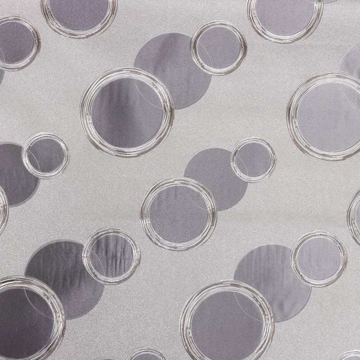 Клеёнка на стол на тканевой основе «Пузыри», рулон 20 метров, ширина 137 см, толщина 0,22 мм, цвет серебряный Клеёнка на стол на тканевой основе «Пузыри», рулон 20 метров, ширина 137 см, толщина 0,22 мм, цвет серебряный