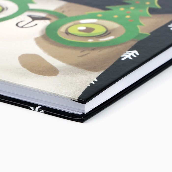 Новый год. Ежедневник А5, 80 л, твердая обложка «Не кисни, под елочкой зависни»