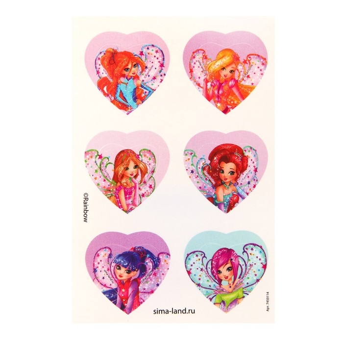 Набор для творчества «Студия украшений» на блистере WINX, 10 видов бусин Набор для творчества «Студия украшений» на блистере WINX, 10 видов бусин