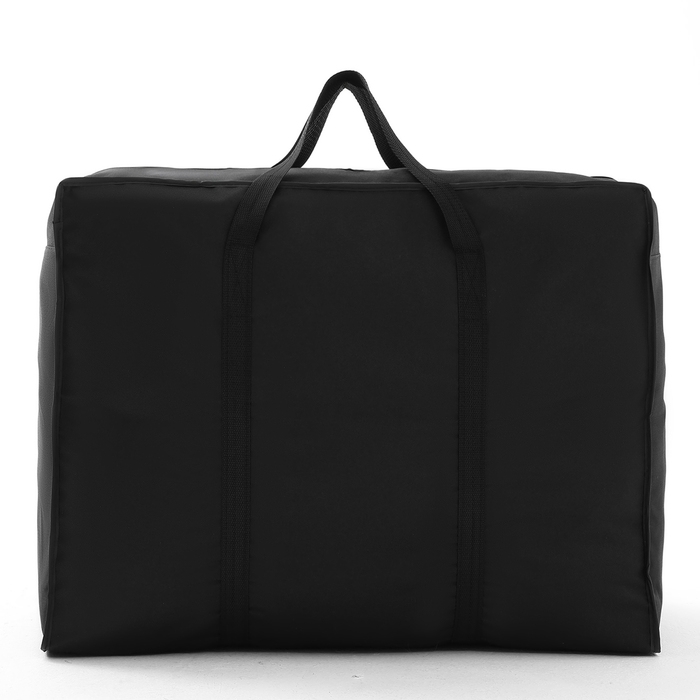 Сумка хозяйственная на молнии, цвет чёрный Сумка хозяйственная на молнии, цвет чёрный