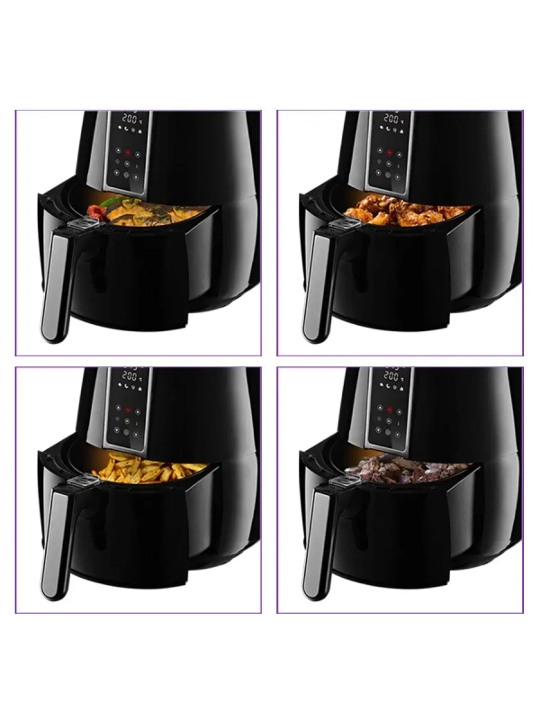 Аэрогриль со съемным поддоном КТ-2227 - 3.5 л 1500 Вт Аэрогриль со съемным поддоном КТ-2227 - 3.5 л 1500 Вт