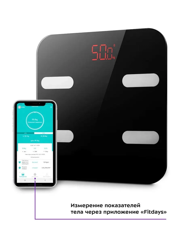 Весы напольные электронные КТ-806 Весы напольные электронные КТ-806