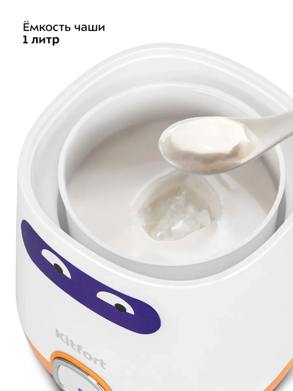 Йогуртница электрическая КТ-6403 - 1 л - 20 Вт Йогуртница электрическая КТ-6403 - 1 л - 20 Вт