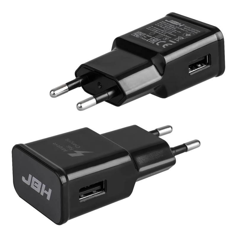 Переходник СЗУ на USB 2A S6 2.0 JBH черный Переходник СЗУ на USB 2A S6 2.0 JBH черный