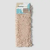 Насадка для плоской швабры "Пастель", микрофибра 43х13 см букли, 80 гр, цвет желтый