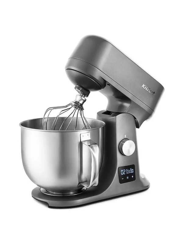 Цельнометаллический планетарный миксер КТ-1328 - 1200 Вт Цельнометаллический планетарный миксер КТ-1328 - 1200 Вт