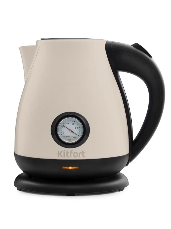 Чайник электрический металлический КТ-642 - 1.7 л