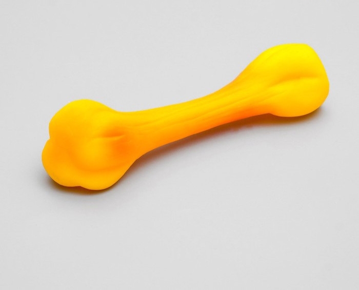 Игрушка пищащая  Игрушка пищащая "Кость" для собак, 15 см