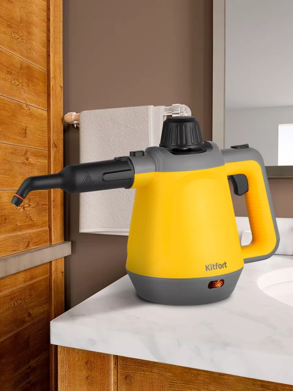 Пароочиститель для уборки дома с насадкой КТ-9175 Пароочиститель для уборки дома с насадкой КТ-9175
