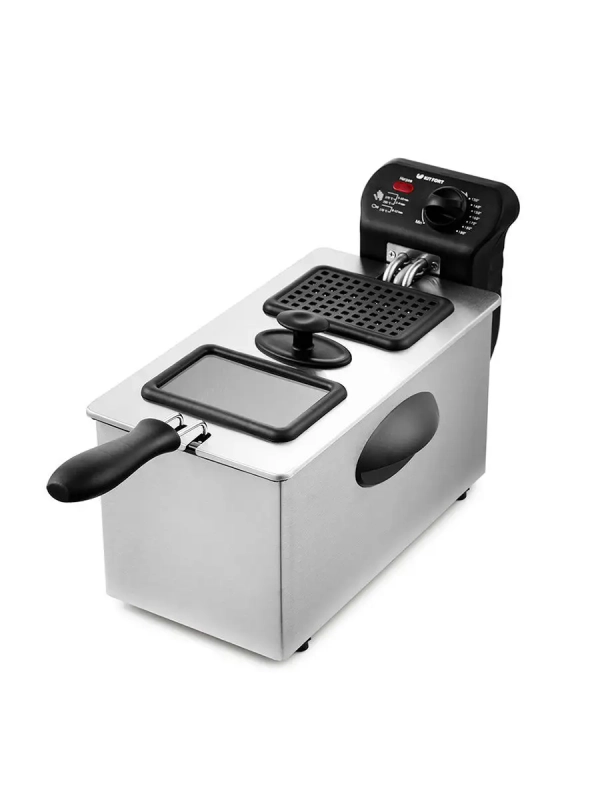 Фритюрница электрическая КТ-2023 - 1830-2180 Вт Фритюрница электрическая КТ-2023 - 1830-2180 Вт