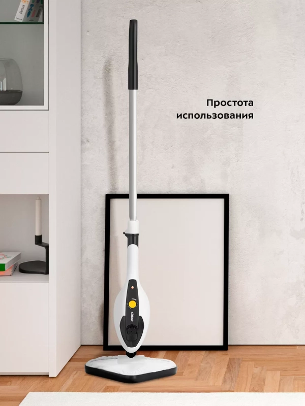 Паровая швабра с насадками КТ-1073 (2 в 1) - 1300 Вт Паровая швабра с насадками КТ-1073 (2 в 1) - 1300 Вт