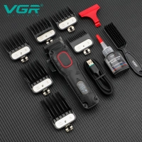 Машинка для стрижки волос VGR V-016 Синяя