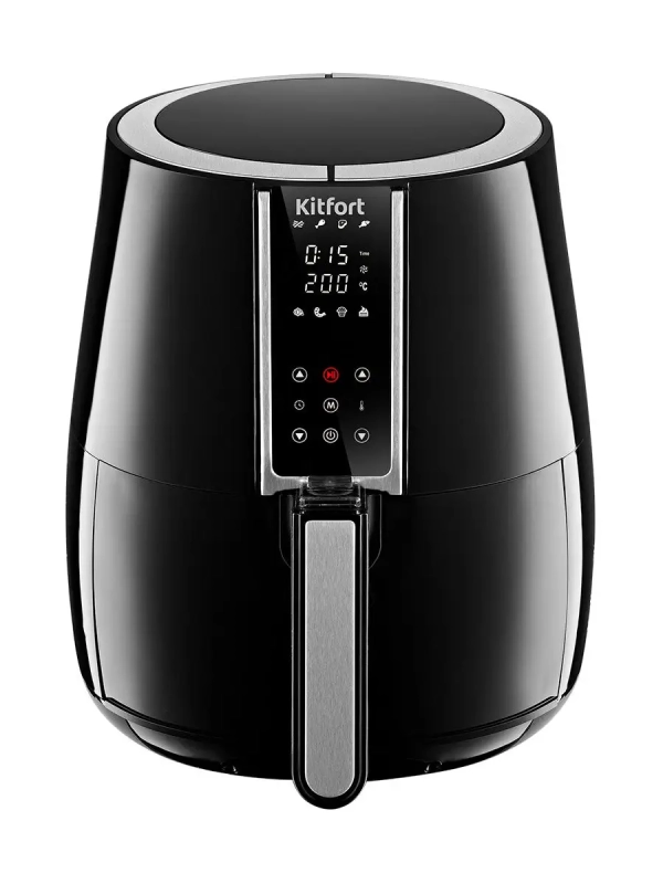 Аэрогриль со съемным поддоном КТ-2227 - 3.5 л 1500 Вт Аэрогриль со съемным поддоном КТ-2227 - 3.5 л 1500 Вт