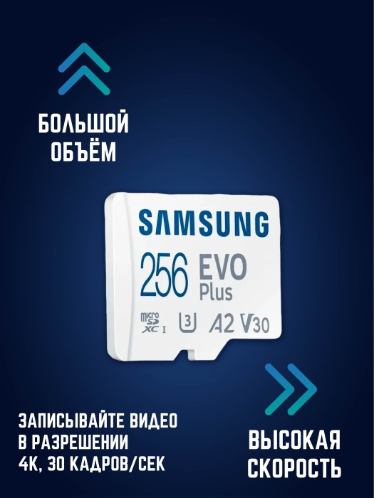 SD-карта  Samsung 256 Gb SD-карта  Samsung 256 Gb