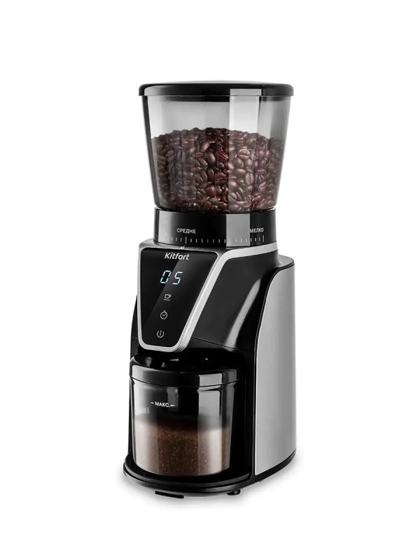 Кофемолка электрическая жерновая КТ-784 - 165 Вт Кофемолка электрическая жерновая КТ-784 - 165 Вт
