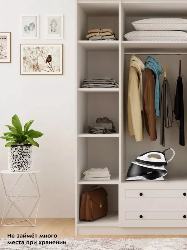 Утюг с парогенератором паровая станция для глажки КТ-9142 Утюг с парогенератором паровая станция для глажки КТ-9142