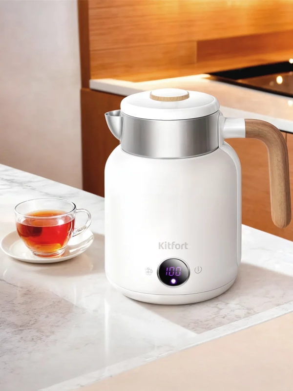 Чайник электрический с терморегулятором КТ-6724 - 1,5 л