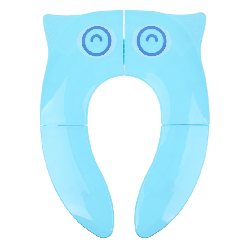 Сиденье для унитаза детское дорожное, ABS-пластик, 35х25,5х3см, цвет голубой Сиденье для унитаза детское дорожное, ABS-пластик, 35х25,5х3см, цвет голубой