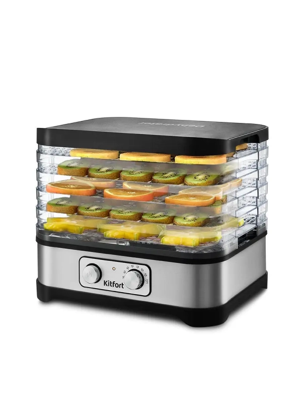 Сушилка для овощей и фруктов КТ-1912 - 250 Вт Сушилка для овощей и фруктов КТ-1912 - 250 Вт