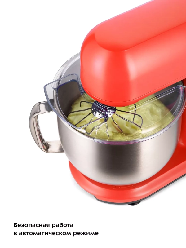 Цельнометаллический планетарный миксер КТ-3473 - 1500 Вт