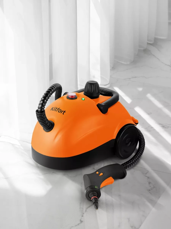 Пароочиститель для дома для уборки КТ-9136 - 1500 Вт