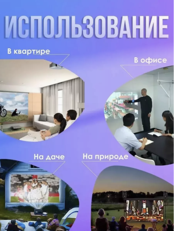 Портативный домашний проектор Frbby Р20 Pro Портативный домашний проектор Frbby Р20 Pro